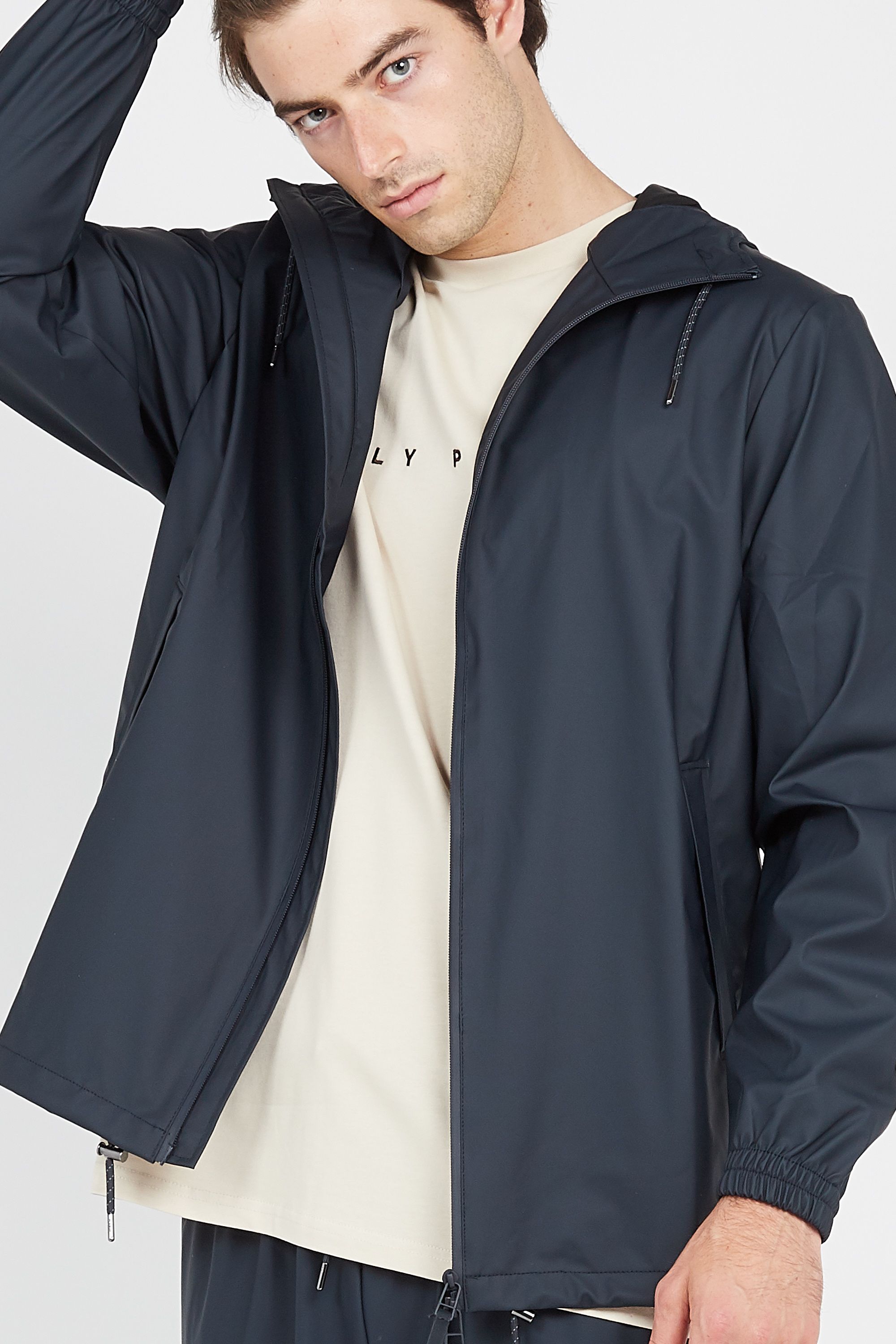 RAINS Coupe-vent Storm Breaker Bleu