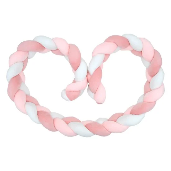 Coussin tresse   Rose        200 cm   de               Babycalin