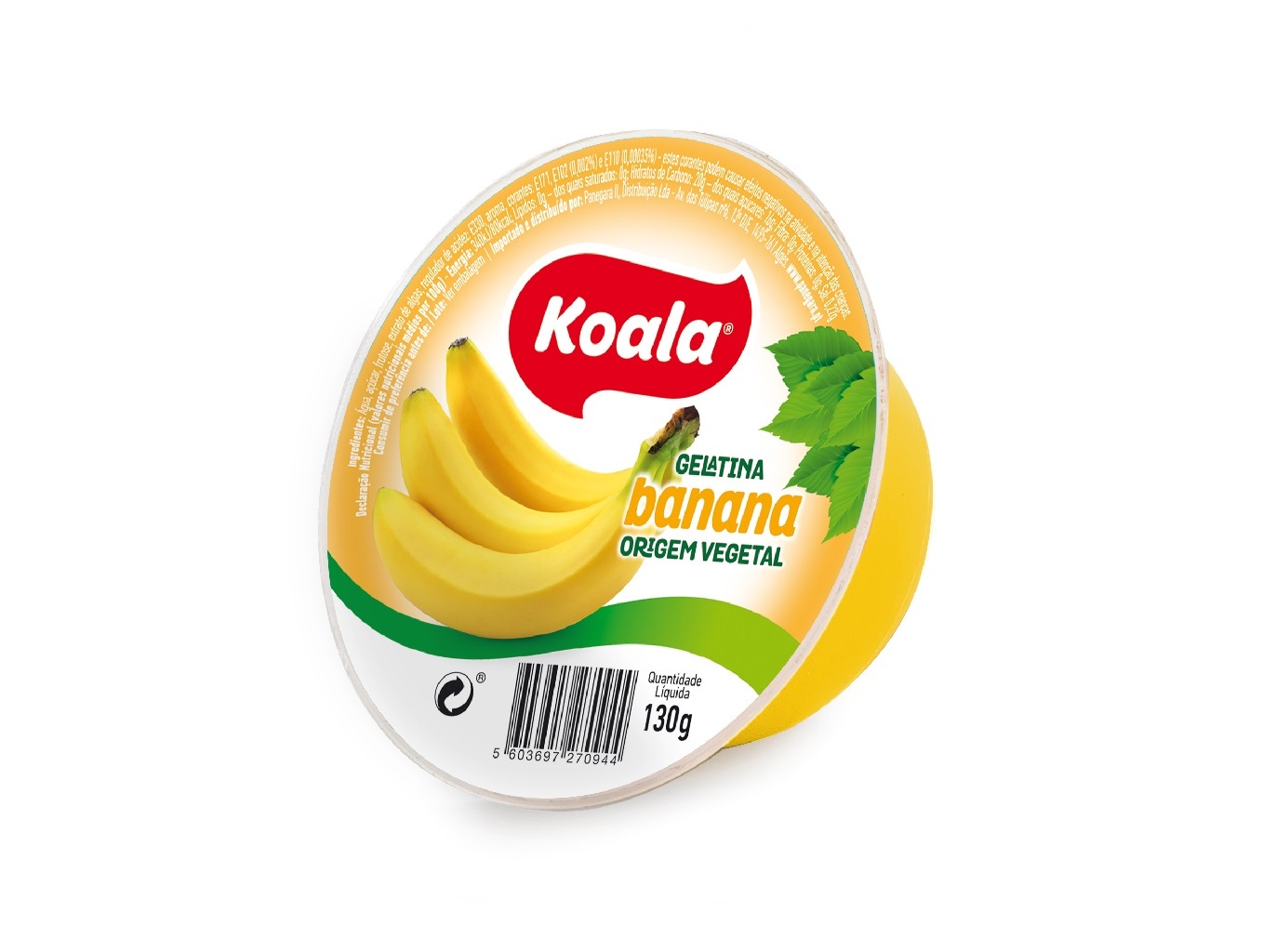 GELATINA KOALA DE BANANA 130G
