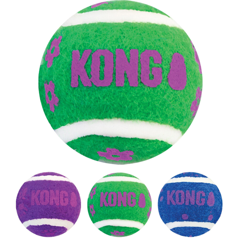 Kong Active Cat Tennisballen3 stuks
