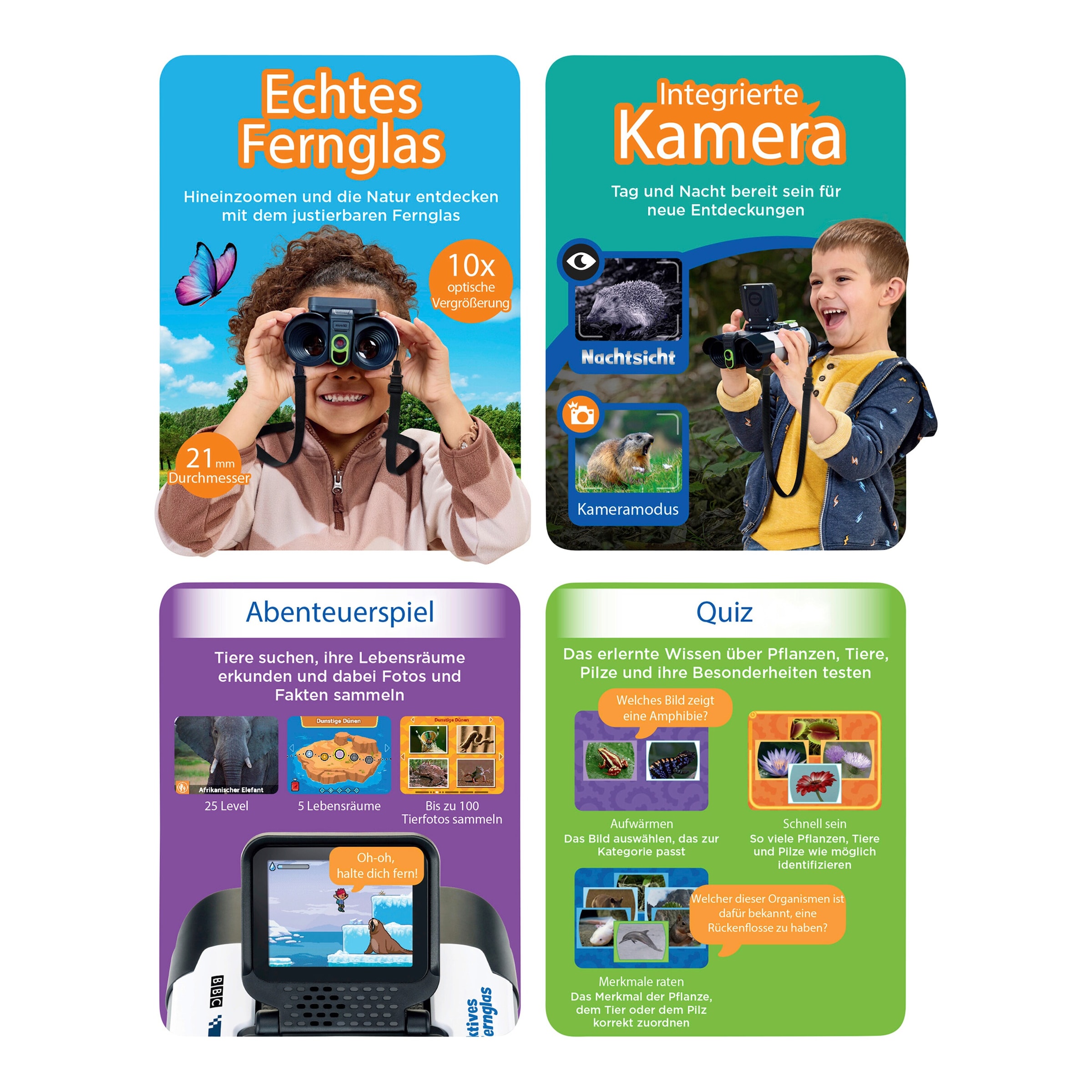 Vtech Interaktives Video-Fernglas