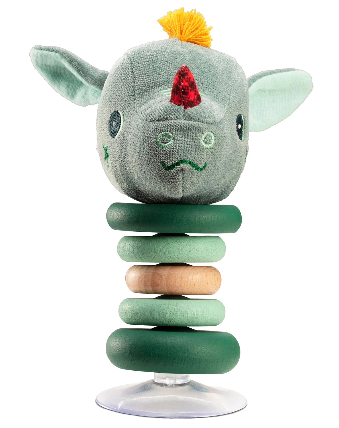 Plüschrassel DRACHE JOE mit Saugnapf