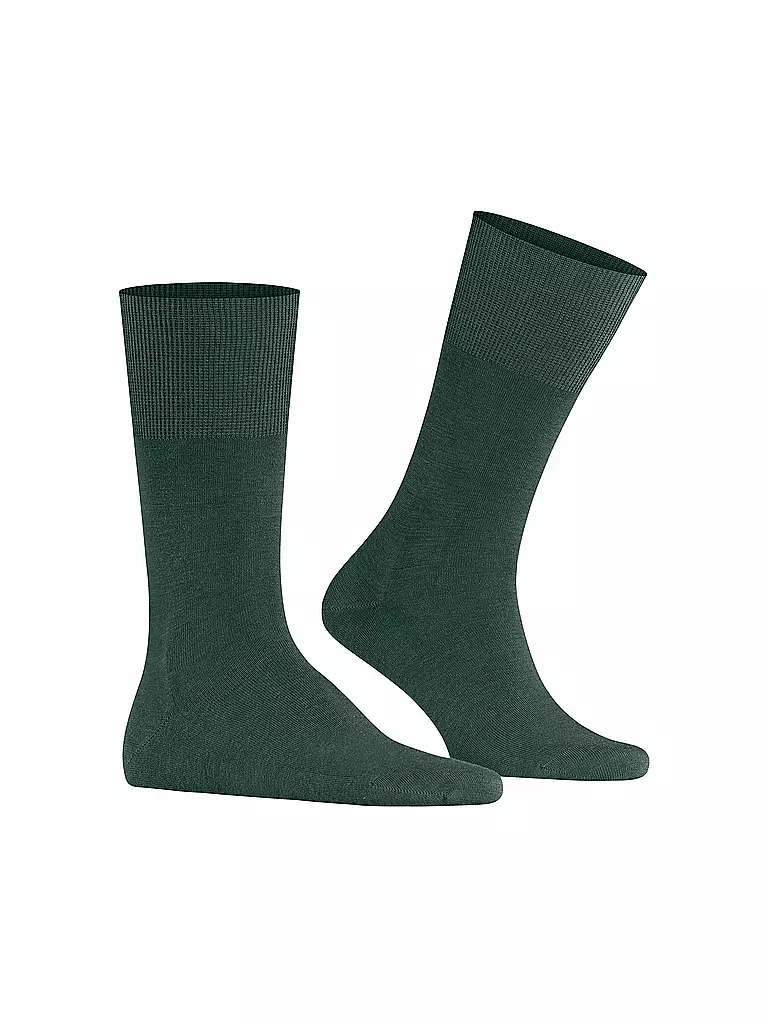 FALKE Socken Airport hunter green olive