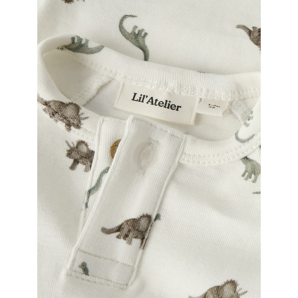Køb Lil'Atelier Coconut Milk Dino Nbmgayo Som Ls Slim Body Lil