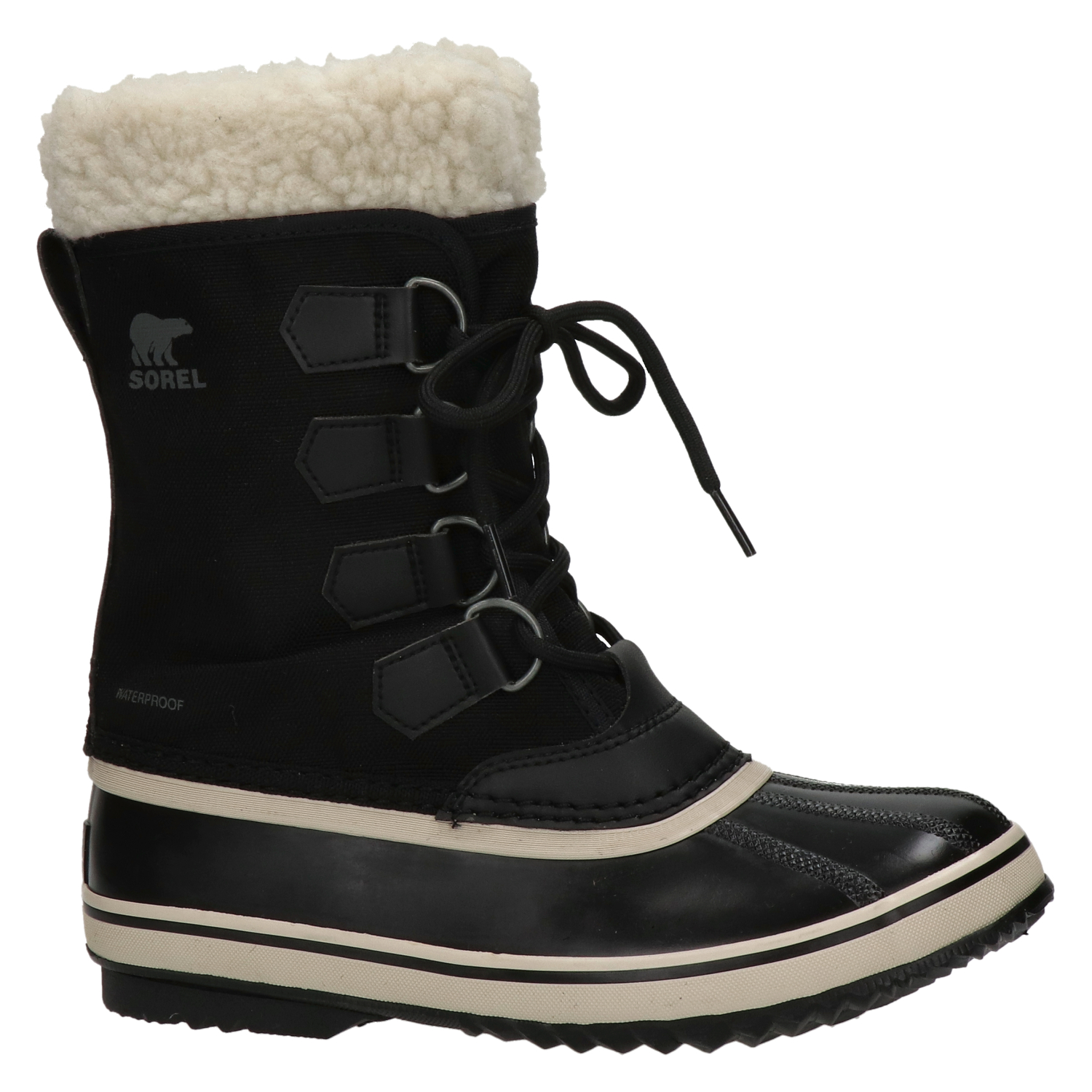 Winter Carnival dames snowboot Sorel Zwart