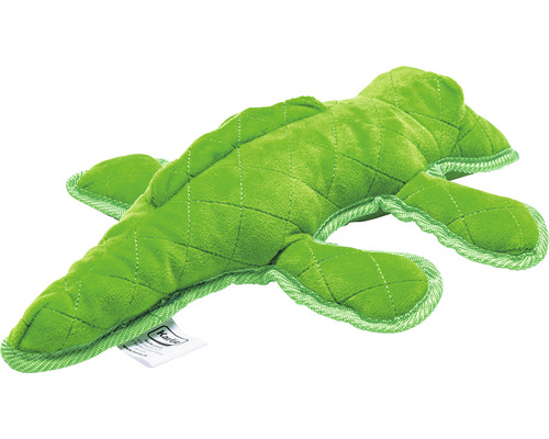 Karlie Alligator Tida hondenspeeltje, groen, 46 x 31 x 9 cm