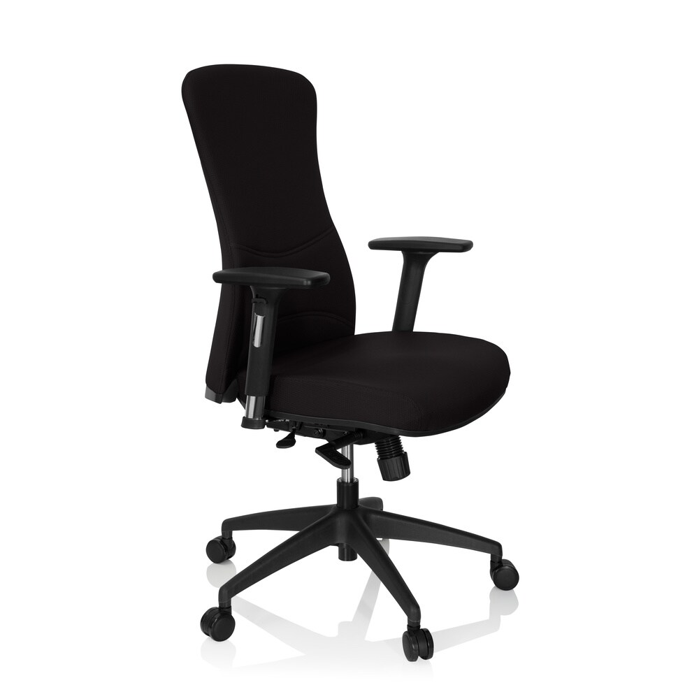 Profi Bürostuhl OFFICE XT PRO Stoff mit Armlehnen (höhenverstellbar) hjh OFFICE