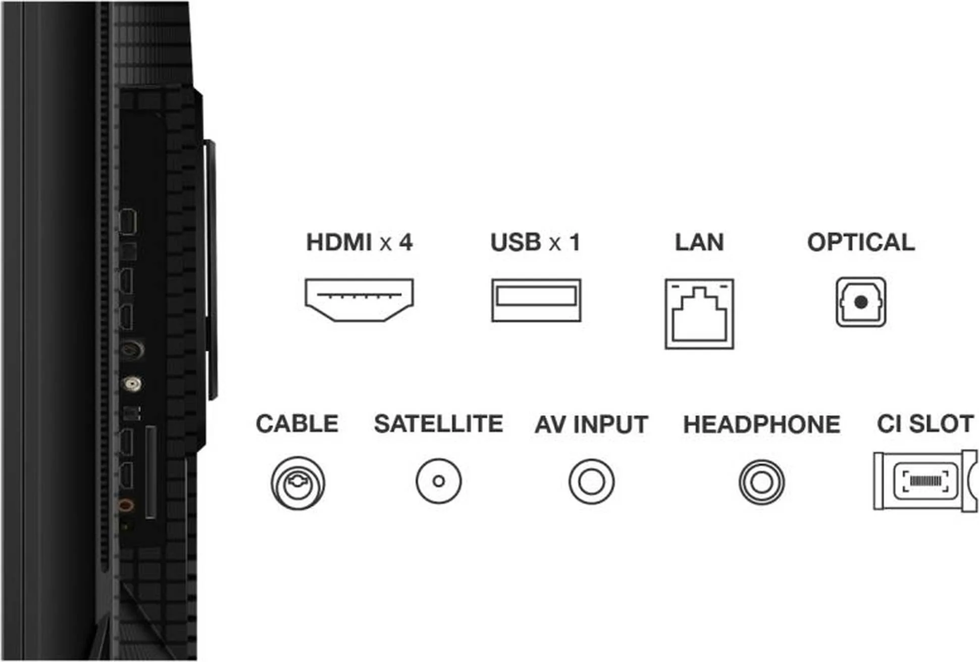 TCL 75C71B TV UHD 4K