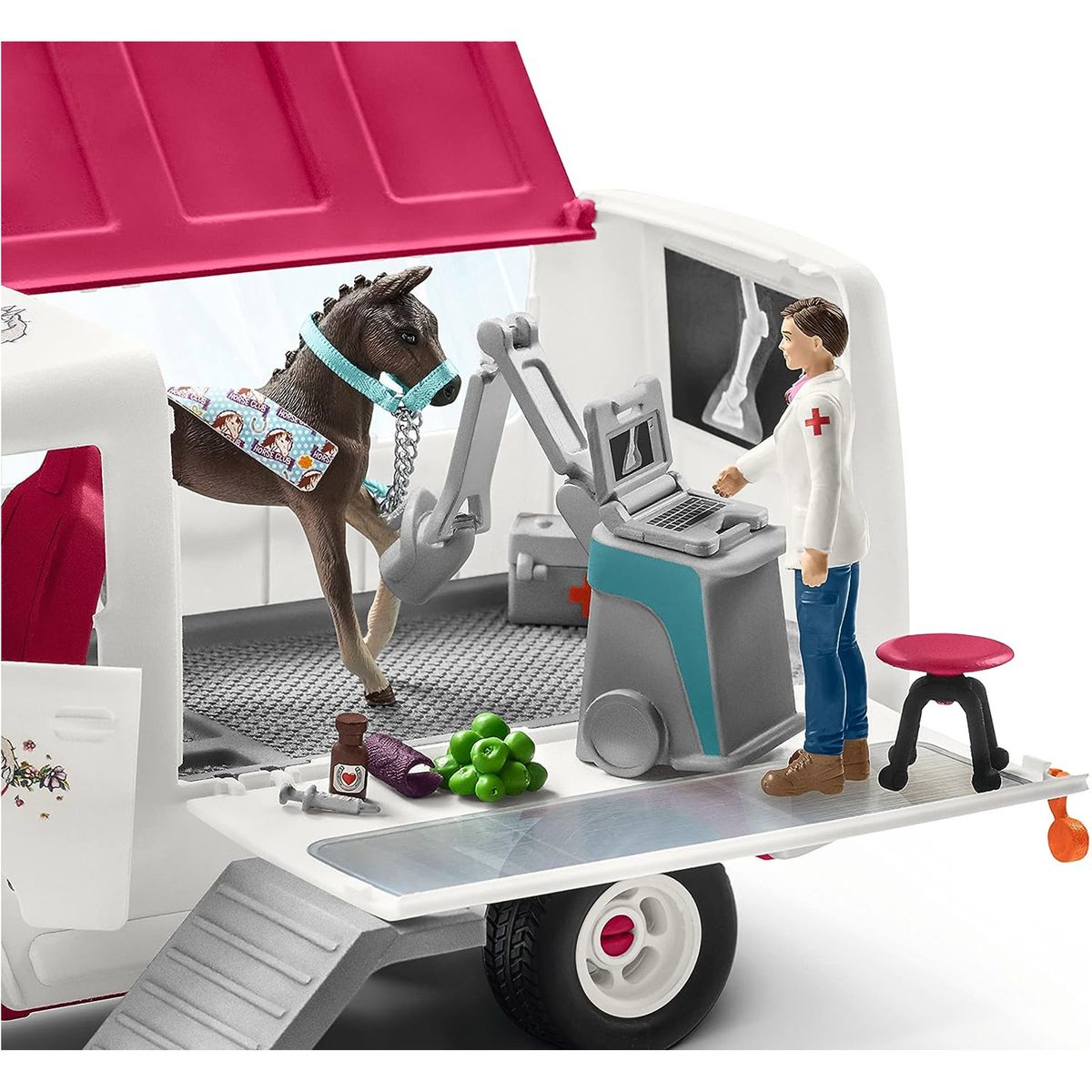 Schleich 72147 - Horse Club - Tierarztbesuch im Stall
