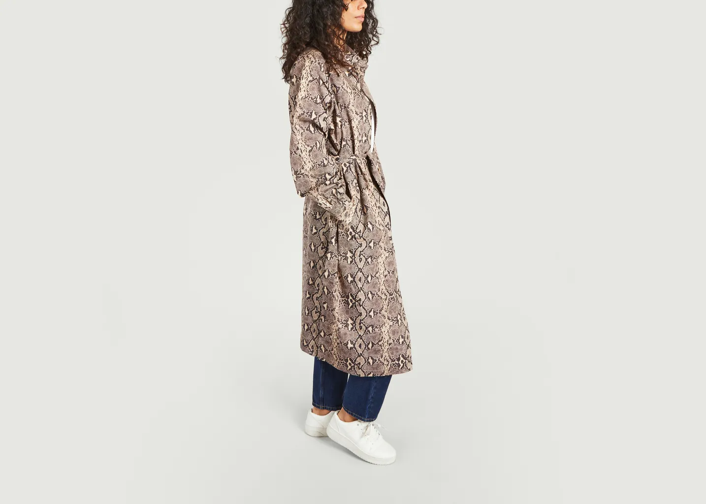 Long trench Madeleine Python Flotte