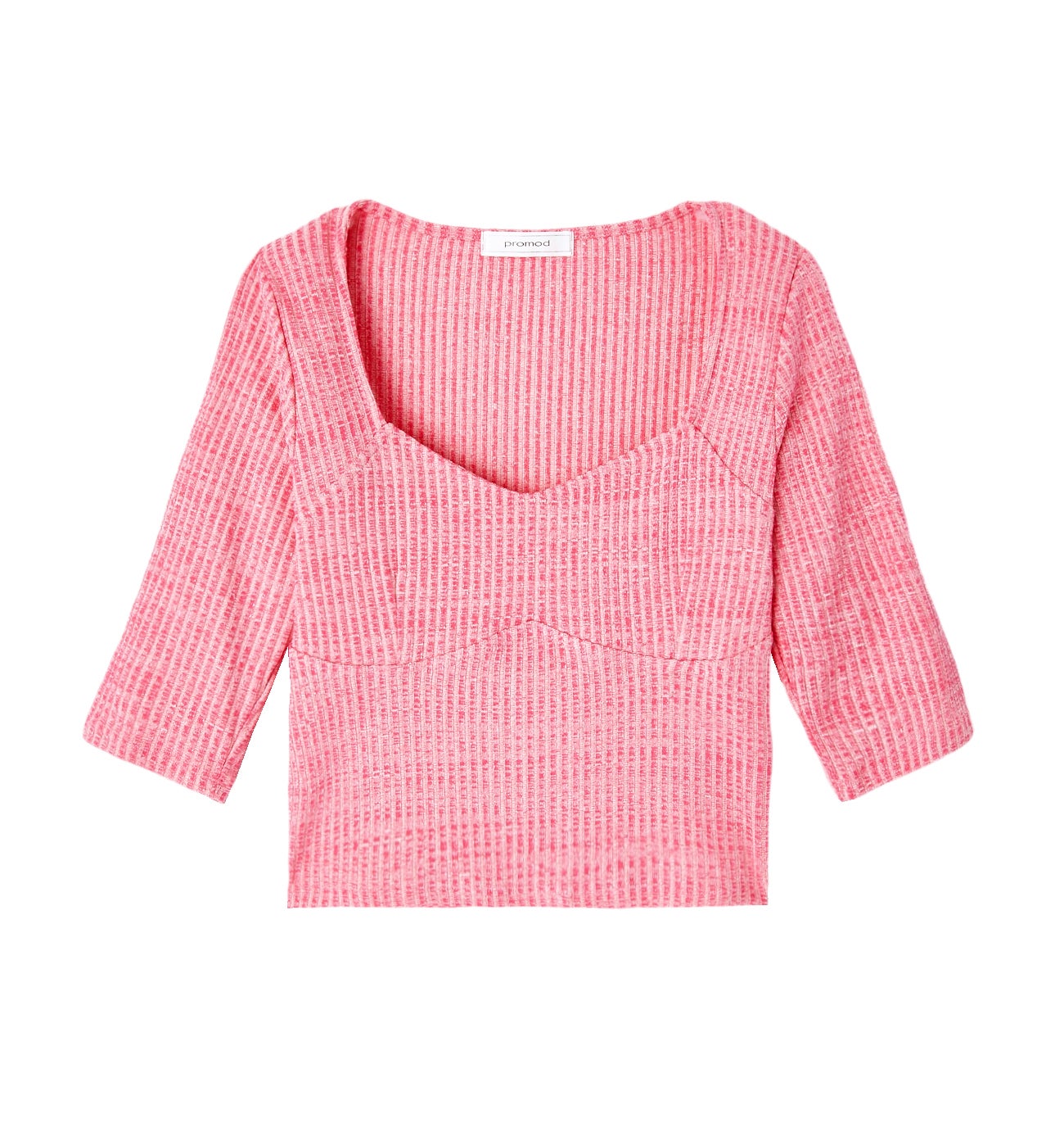 T-shirt brassière Femme - Rose fluo
