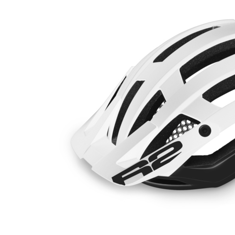 R2 cross fietshelm - white