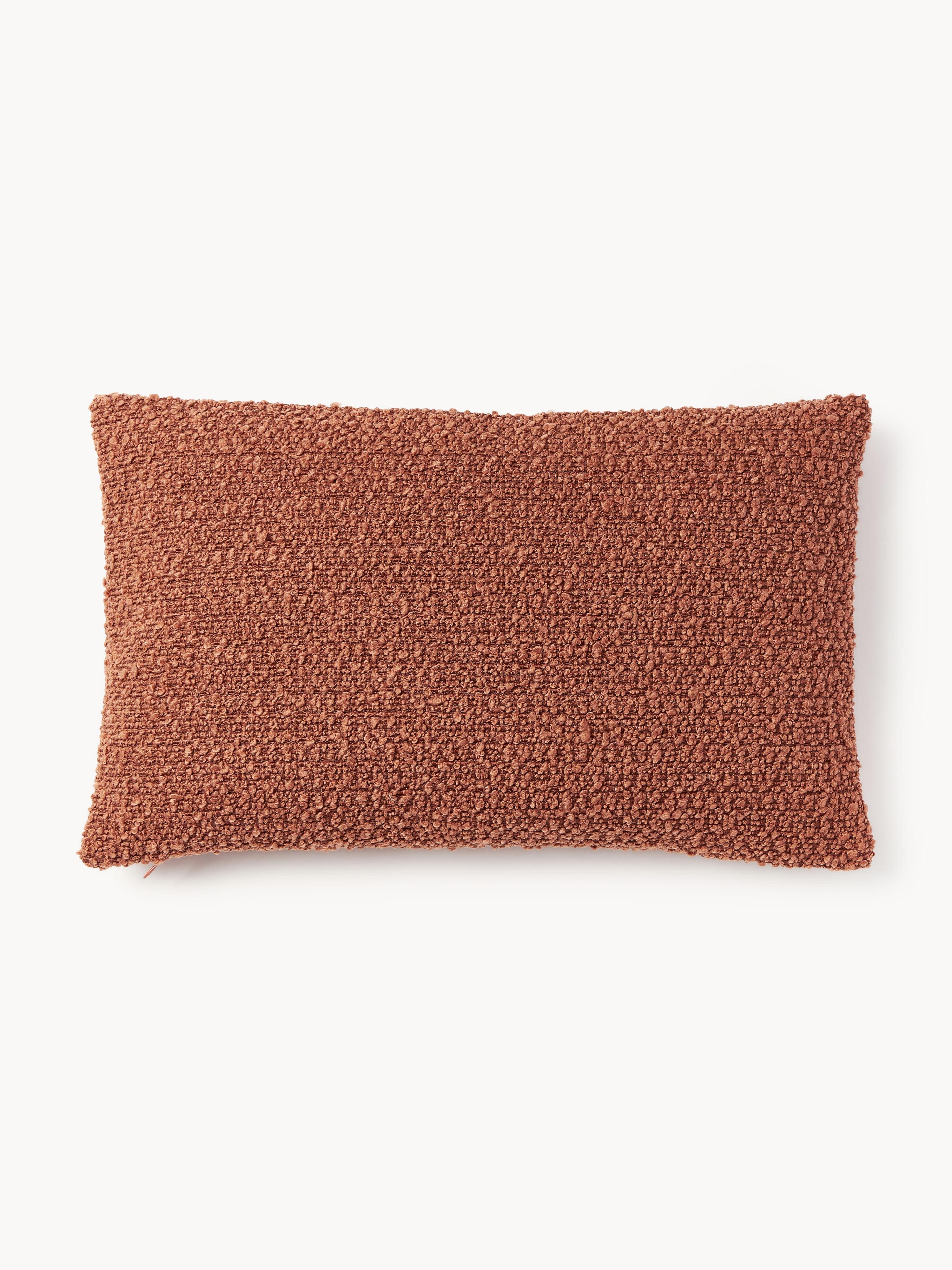 Bouclé kussenhoes Bellamie