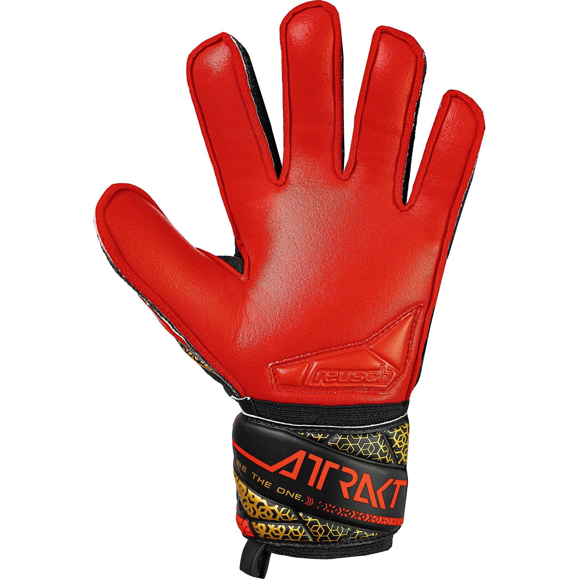 Reusch Attrakt Silver Goalkeeper Gloves Juniors