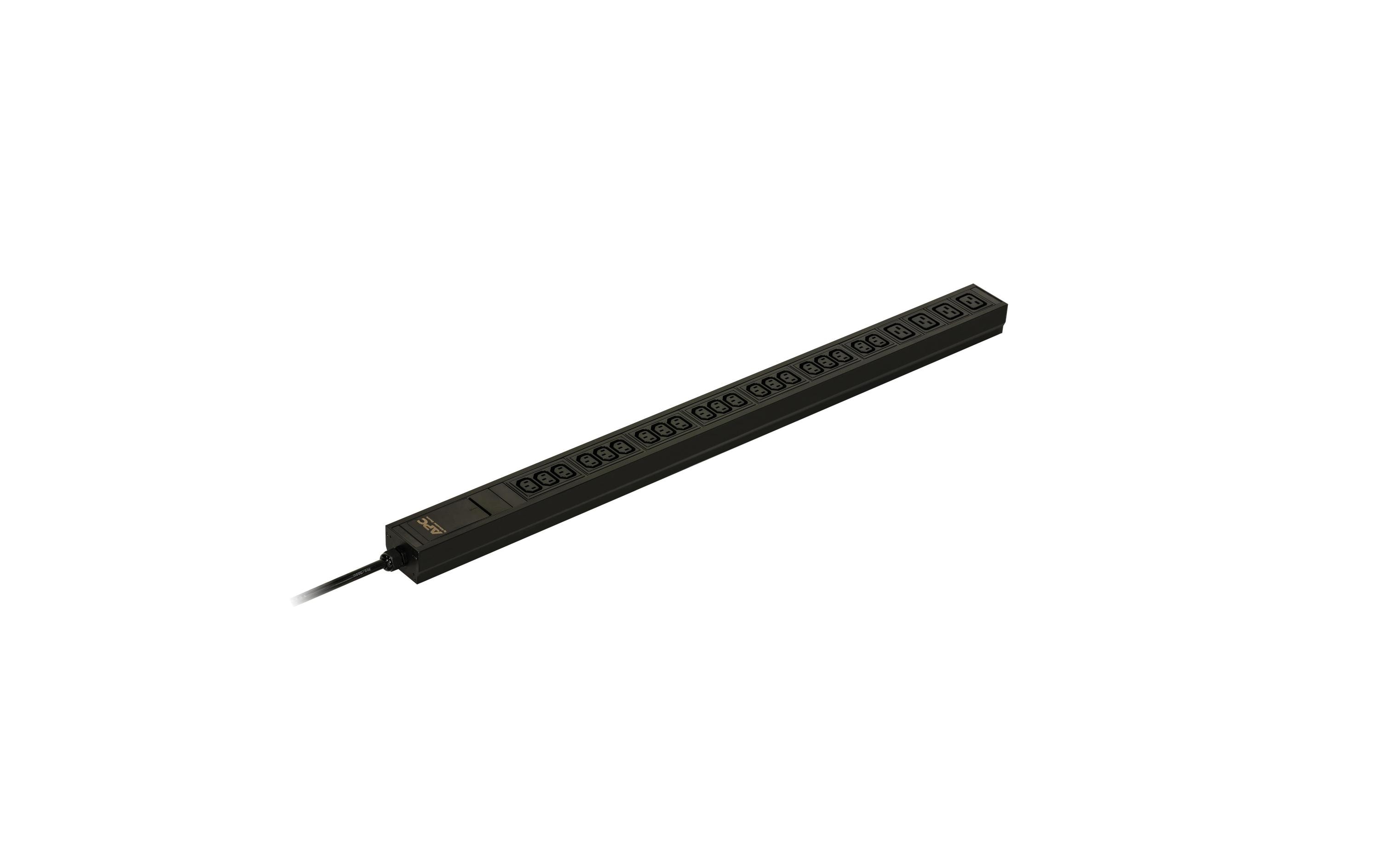 Zero-U-Space PDU EPDU1116B 20x C13, 4x C19 16A<br>Zero-U-Space PDU, Schwarz