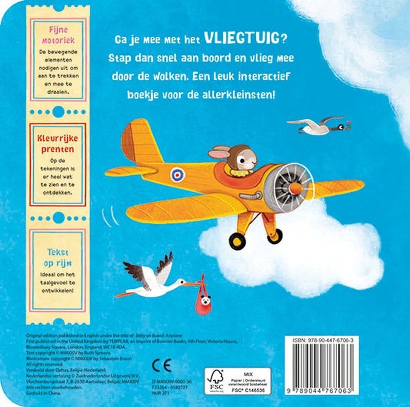 Deltas - Ga je mee? - Boek - Met het Vliegtuig