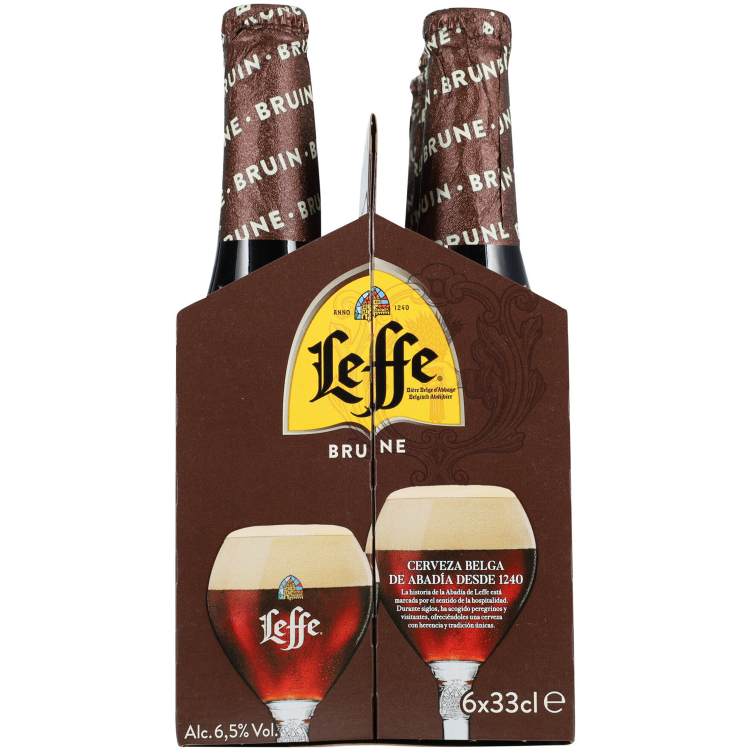 Leffe Brune 6x33cl -198cl
