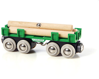 BRIO World 33696 Tømmervogn M/Tømmer