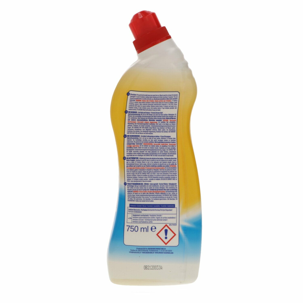 12x At Home Toiletreiniger Lemon750 ml