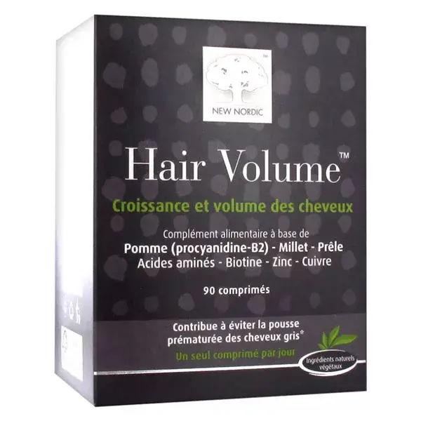 Comprimidos New Nordic Hair Volume 90