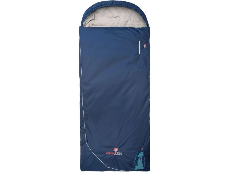Grüezi Bag Schlafsack Biopod Wolle Murmeltier Comf. XXL Nig Leichter 3-Saison-Schlafsack in Deckenform