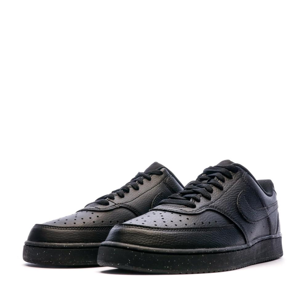 Nike Baskets Noires Homme Nike Court Vision Low