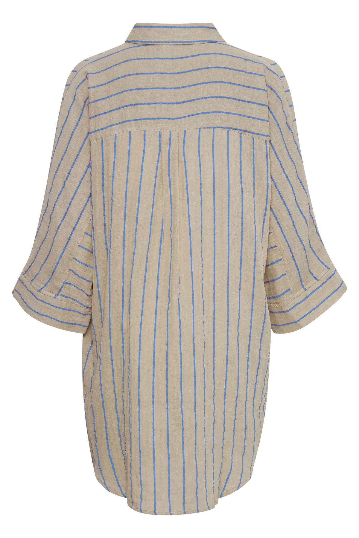 Ichi Iafoxa Striped Beach Sh ped beach sh 203320 doeskin della blue stripe