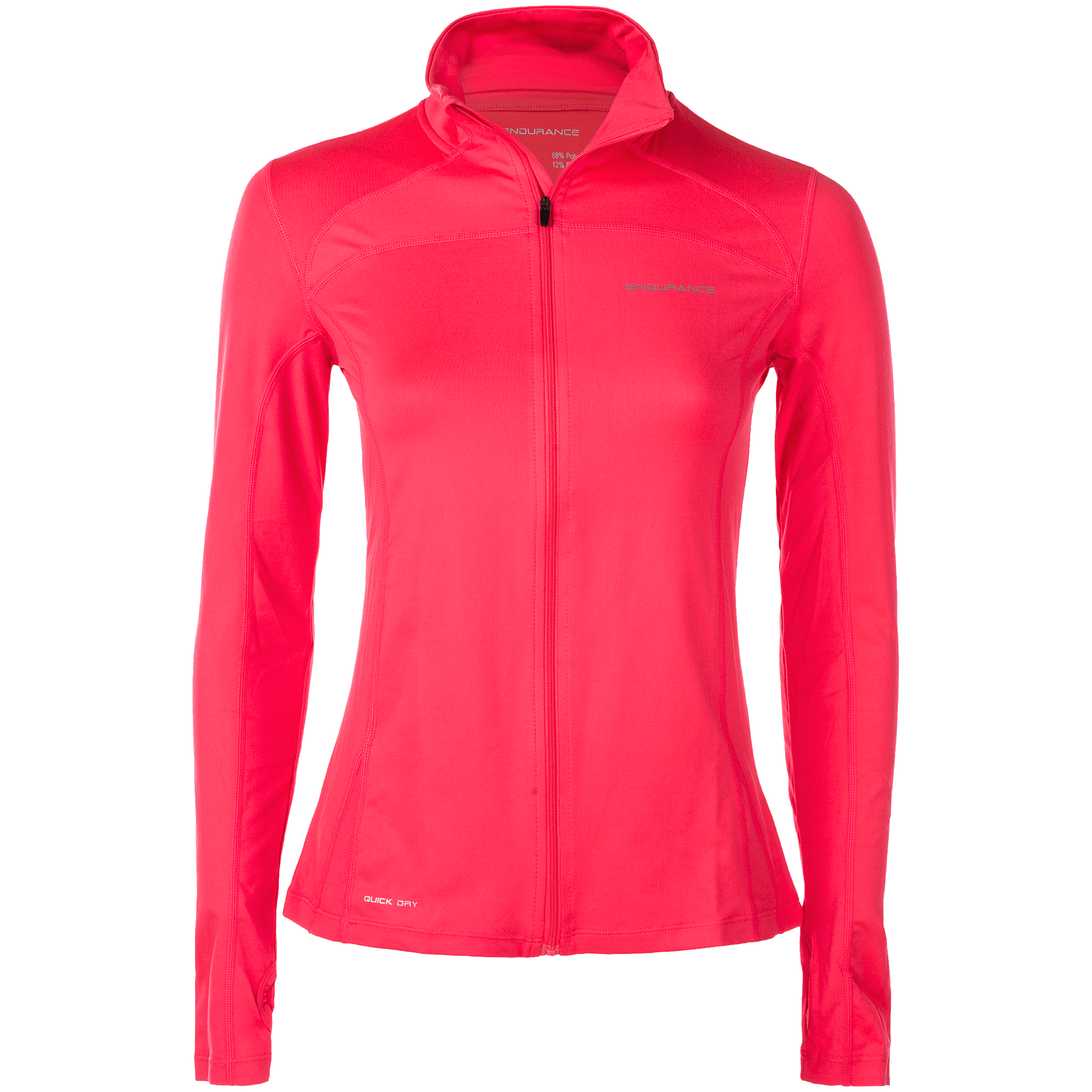 Endurance Jenkins W Jacket Full Zip Midlayer - Treningstøy