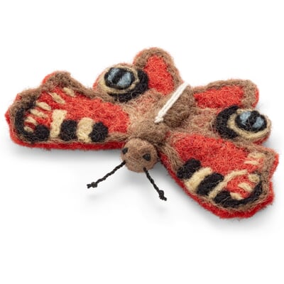 Schmetterling Filz - Pfauenauge