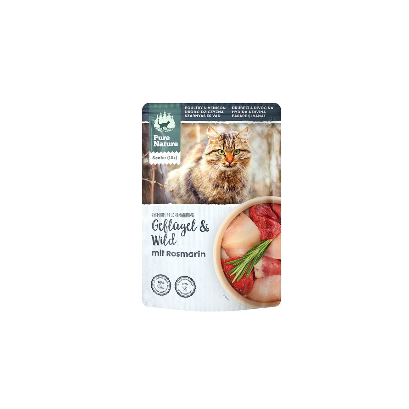 Pure Nature Senior Geflügel & Wild 12x85g