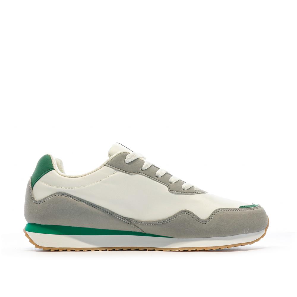 Lotto Baskets Blanches/Vert Homme Lotto Twenty 2