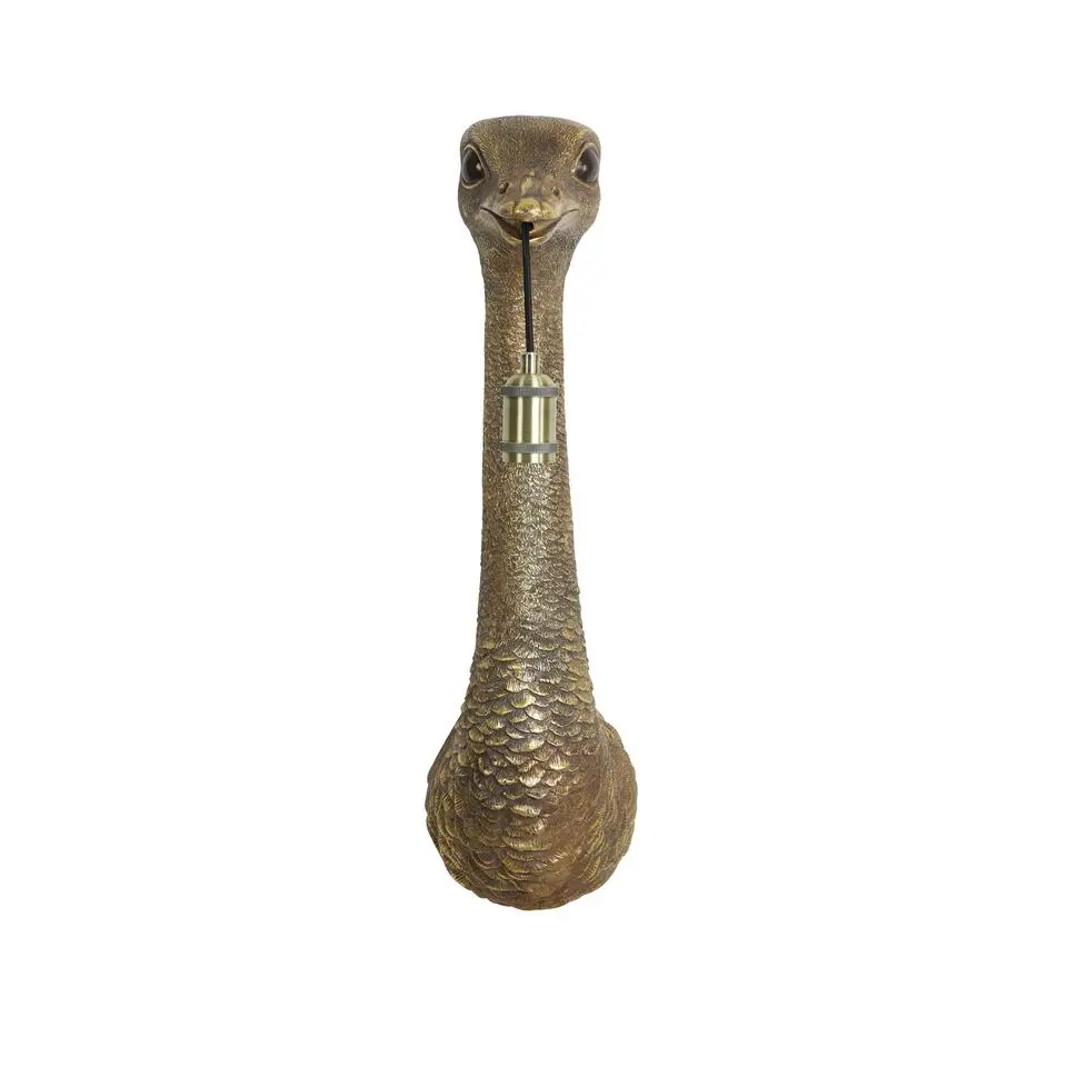 Wandlamp Ostrich - Brons - 25x19x72cm