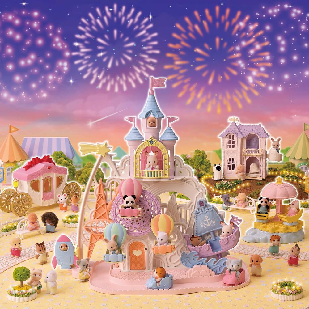 LE PARC D'ATTRACTION FEERIQUE - SYLVANIAN FAMILLES