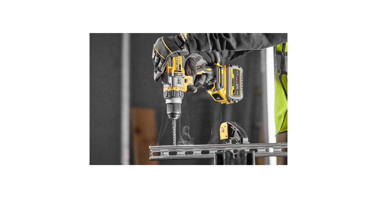 DEWALTDCD999NT-XJ 18V XR XRP Accu klopboorschroevendraaier met FLEXVOLT Advantage  (Geel/zwart, Incl. TSTAK koffer, Accu en oplader niet inbegrepen)