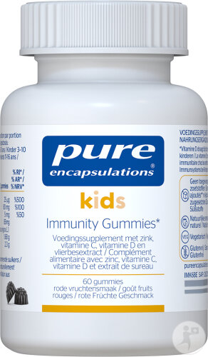 Pure Encapsulations Kids Immunity Gummies 60 Pièces