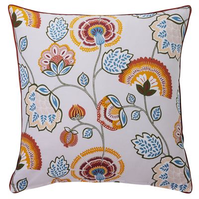 Linge de lit motifs suzani - BECQUET CRÉATION