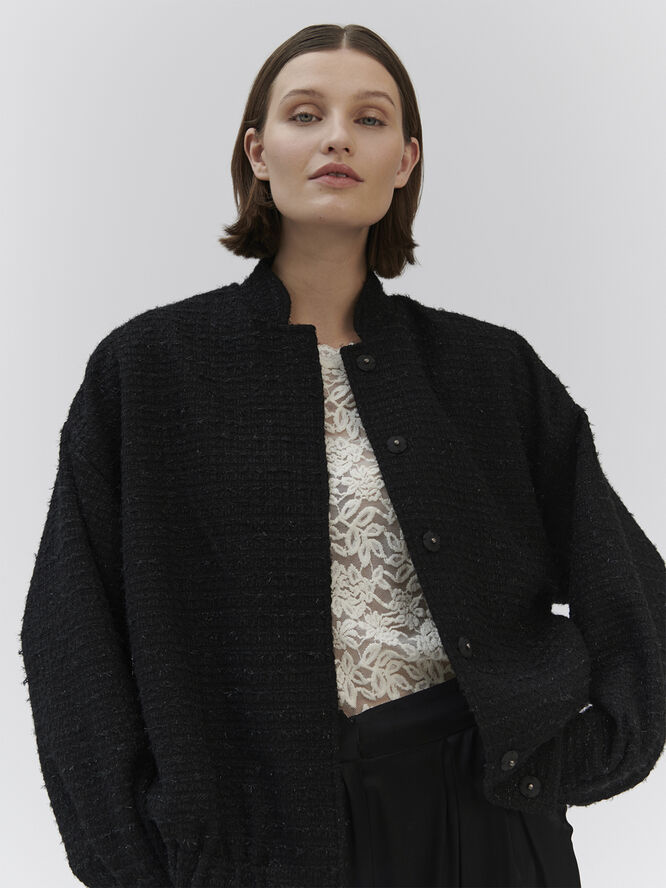 Rosemunde Boucl? blazer Sort