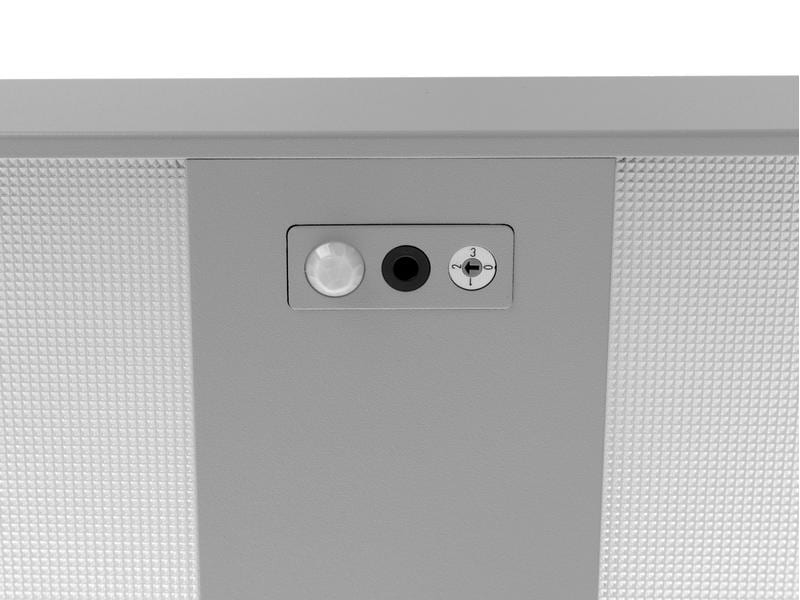 office focus Bürostehleuchte LED 80 W, Grau Dimmbare Stehleuchte für Boden- und Deckenbeleuchtung