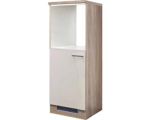 Flex Well oven-/koelkastbehuizing voor 88cm inbouwkoelkast Nepal BxDxH 60 x 60 x 169,5 cm kasjmier glanzend gedemonteerd scharnier omkeerbaar (links of rechts te monteren)