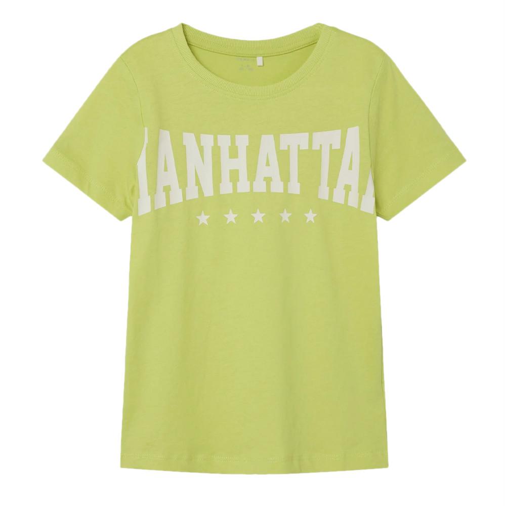 Name it T-shirt Vert/Blanc Garçon Name it Berte
