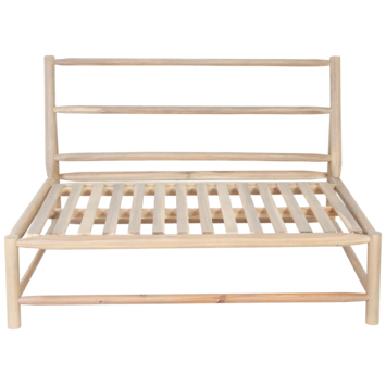 Wakefield modulaire loungeset Sari midden bleached light grey hout