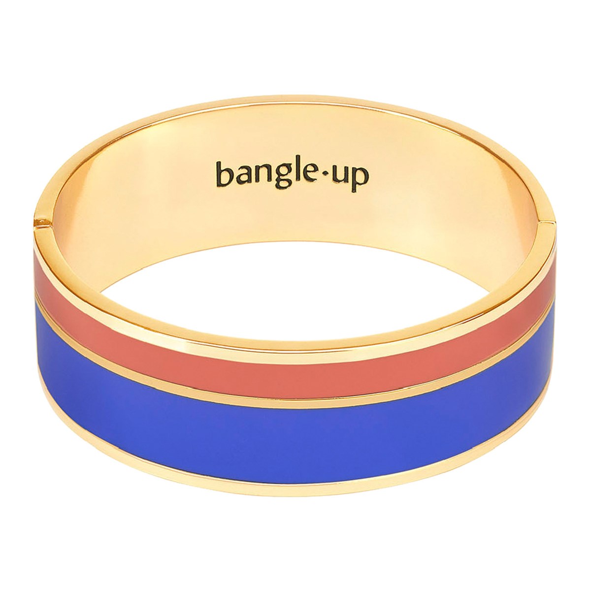 Bracelet jonc Bangle Up Vaporetto bleu et orangetaille 1