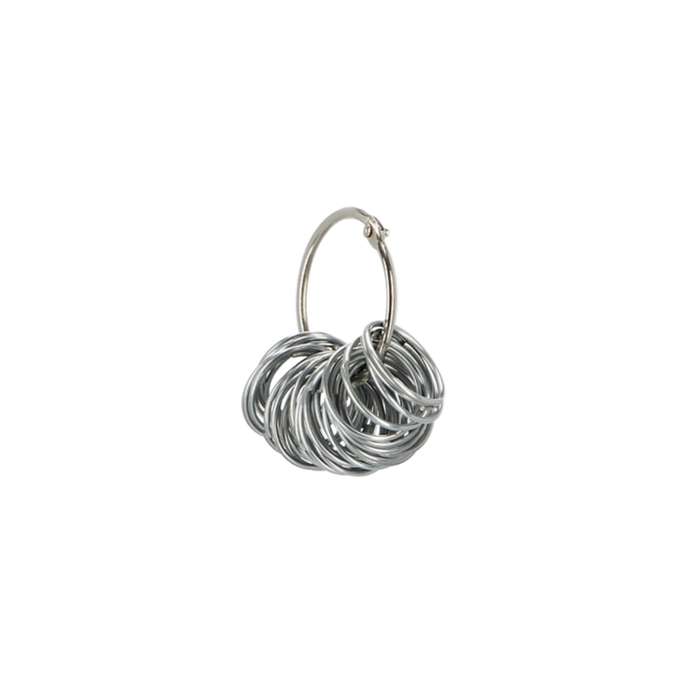 Esschert Design Metalen Plantenringen Zilver40 stuks