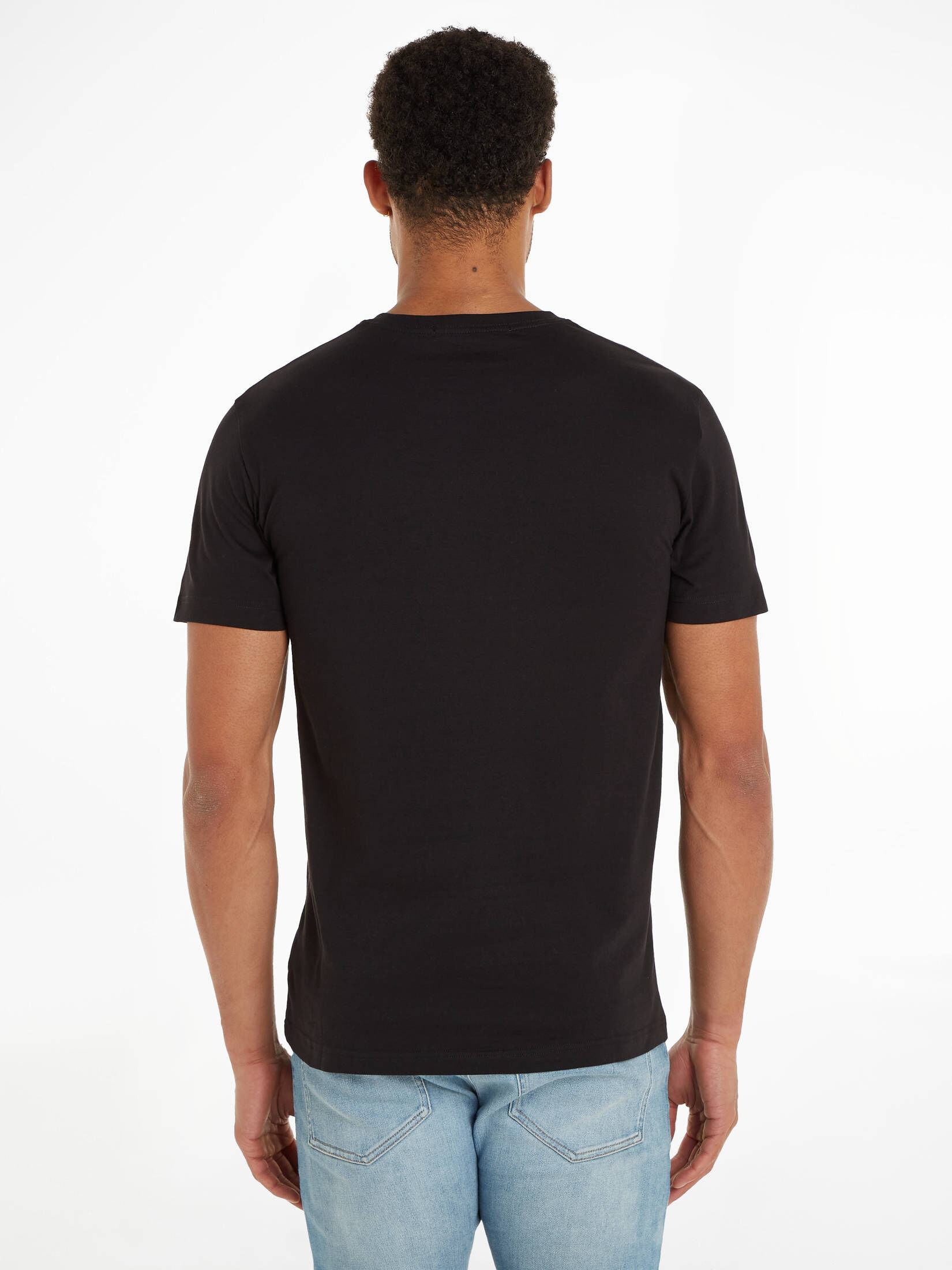 CALVIN KLEIN JEANS| Herren T-Shirt DIFFUSED STACKED TEE