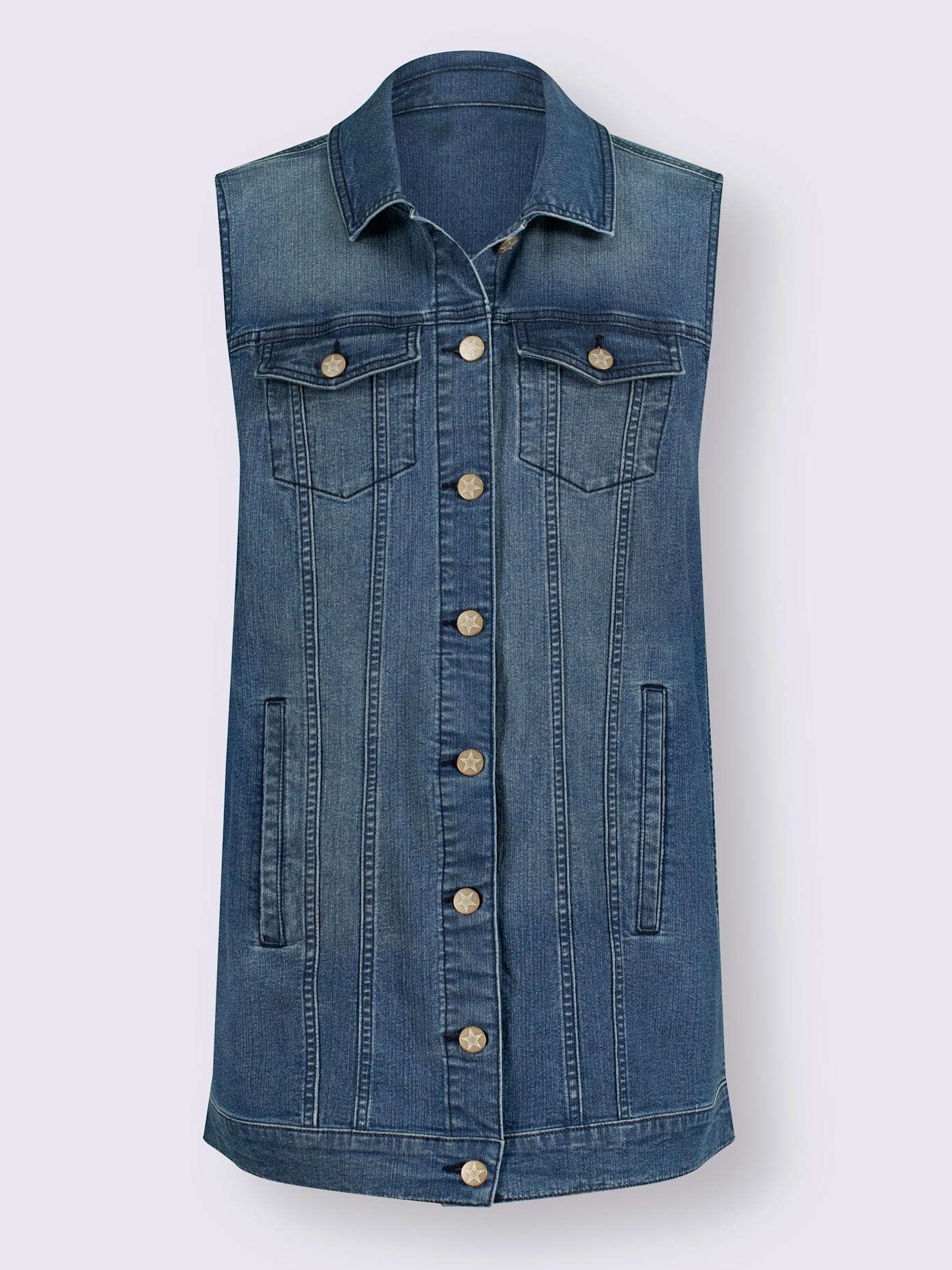 Gilet en jean qualité coton