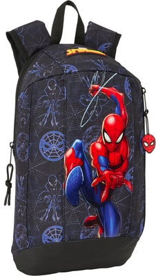 Marvel Spider-Man Mini Ryggsekk 8,5L Attack, Svart/Blå
