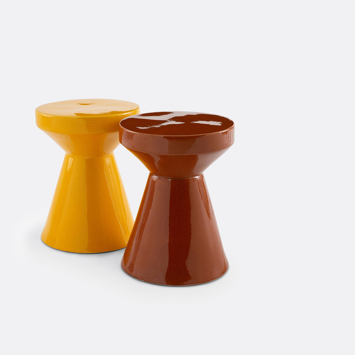 LA REDOUTE INTERIEURS<br>Mesa lateral ou de cabeceira de cerâmica MATMAT