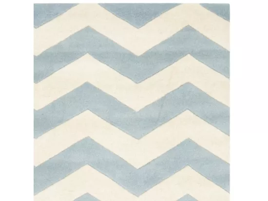 Tapis Blue & Ivory 152 X 152 cm - Anneliese