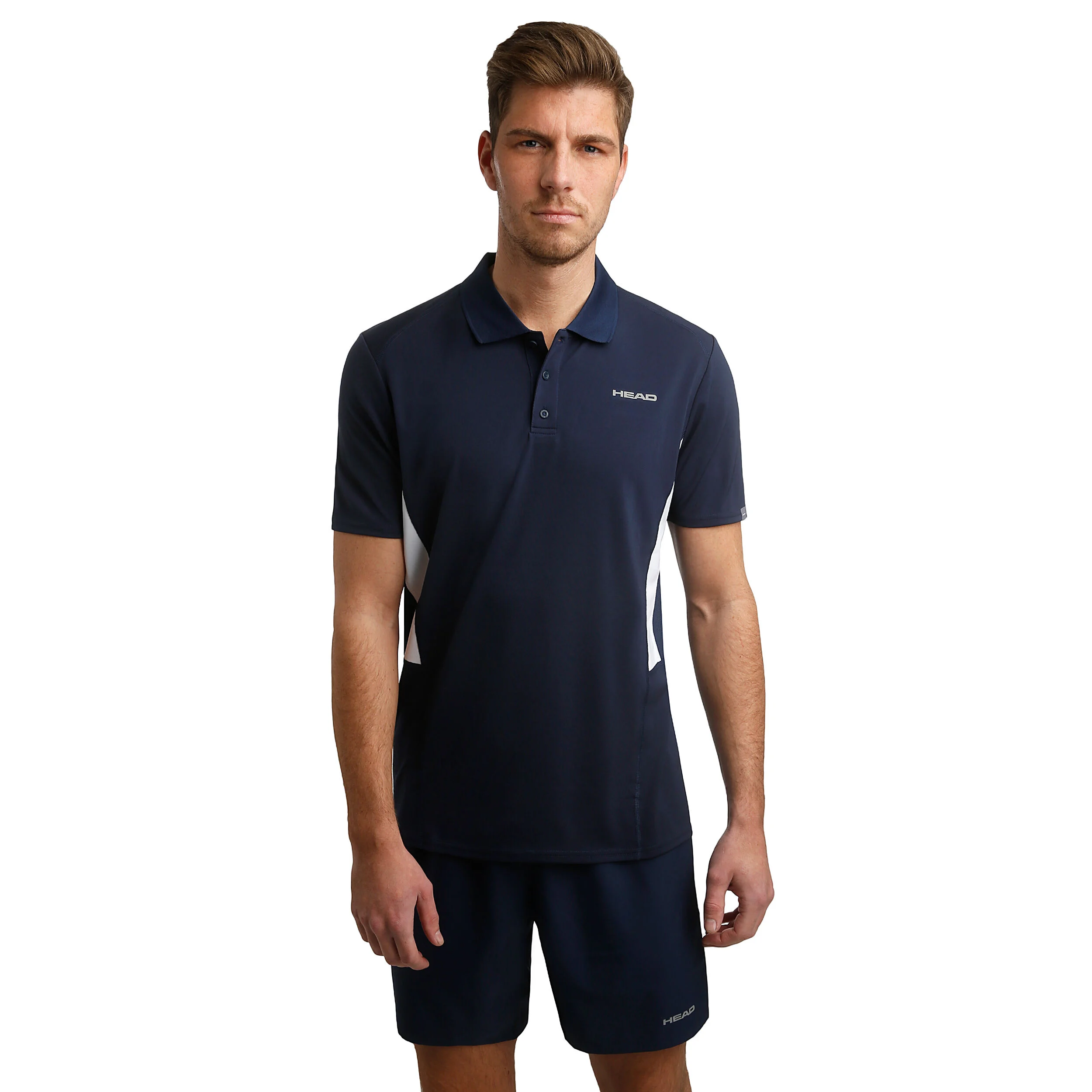 HEAD Club 7in Shorts Hommes - Bleu Foncé , Argent