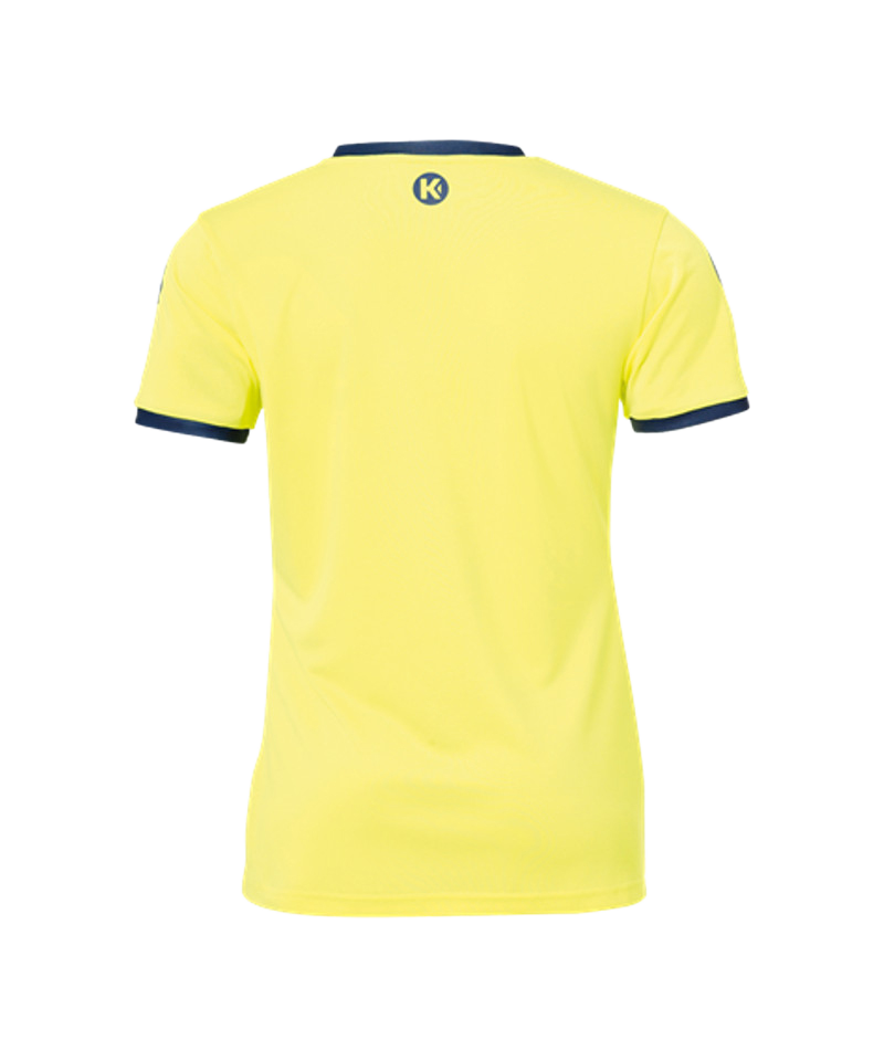 Kempa Curve Trikot T-Shirt Damen Gelb Blau F08